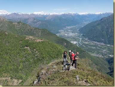 panorama sull'Ossola...