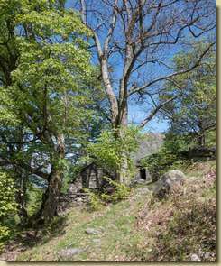 arrivo all'Alpe La Porta...