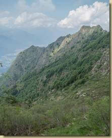 la cresta del Monte Turi...