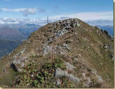 verso la cima del Corno di Scarpignano...