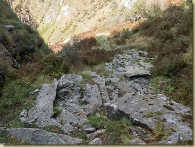 scalinata del sentiero...