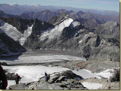 al centro il Mont Tondu