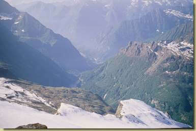 Vista sul versante della Valsesia