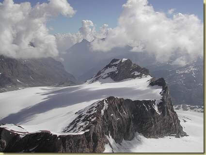 Ghiacciaio di Goletta e la Granta Parei